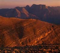 Jebel Shams at Sunset